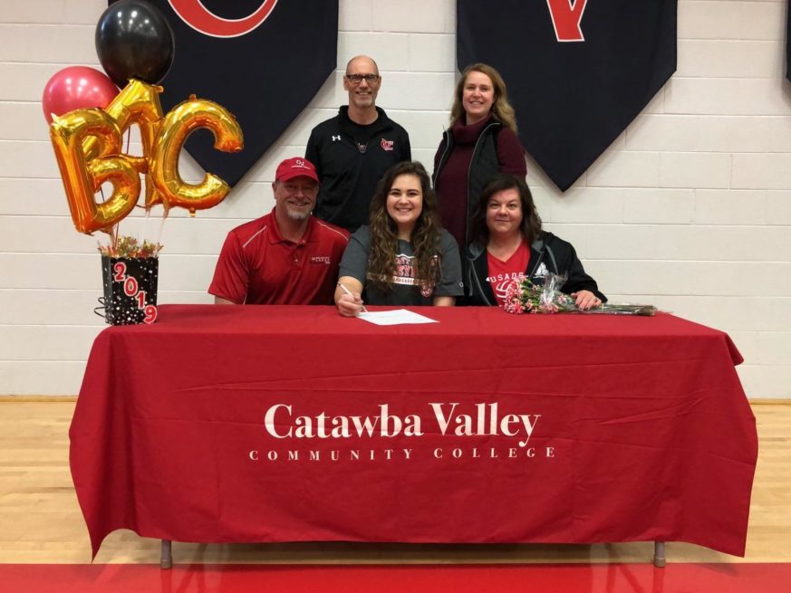 COLLEGE VOLLEYBALL Belmont Abbey signs CVCC setter ber Hobbs