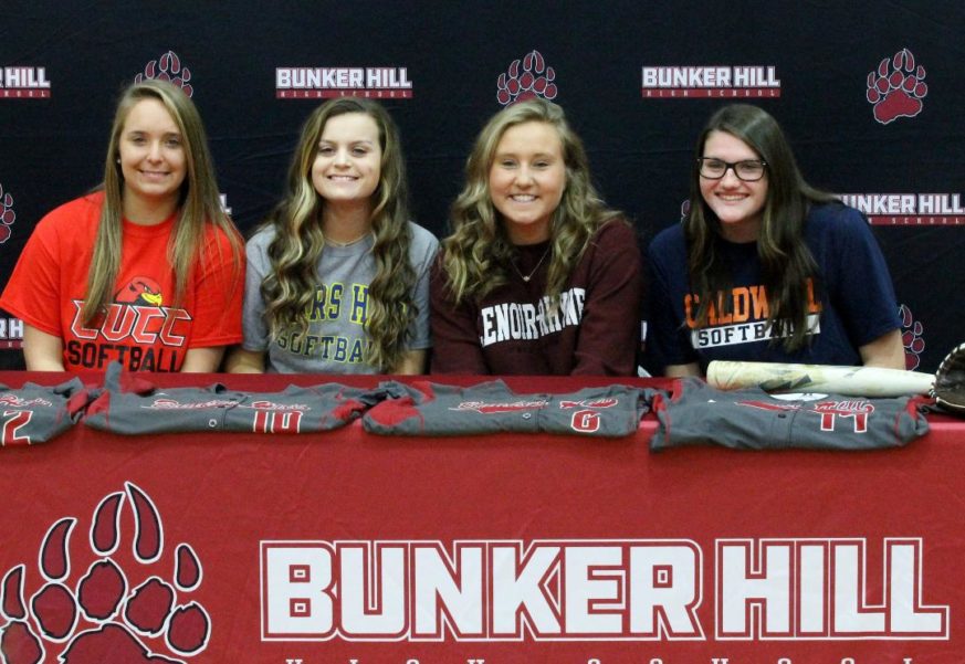 HIGH SCHOOL SOFTBALL Bunker Hill has 4 players who will play in