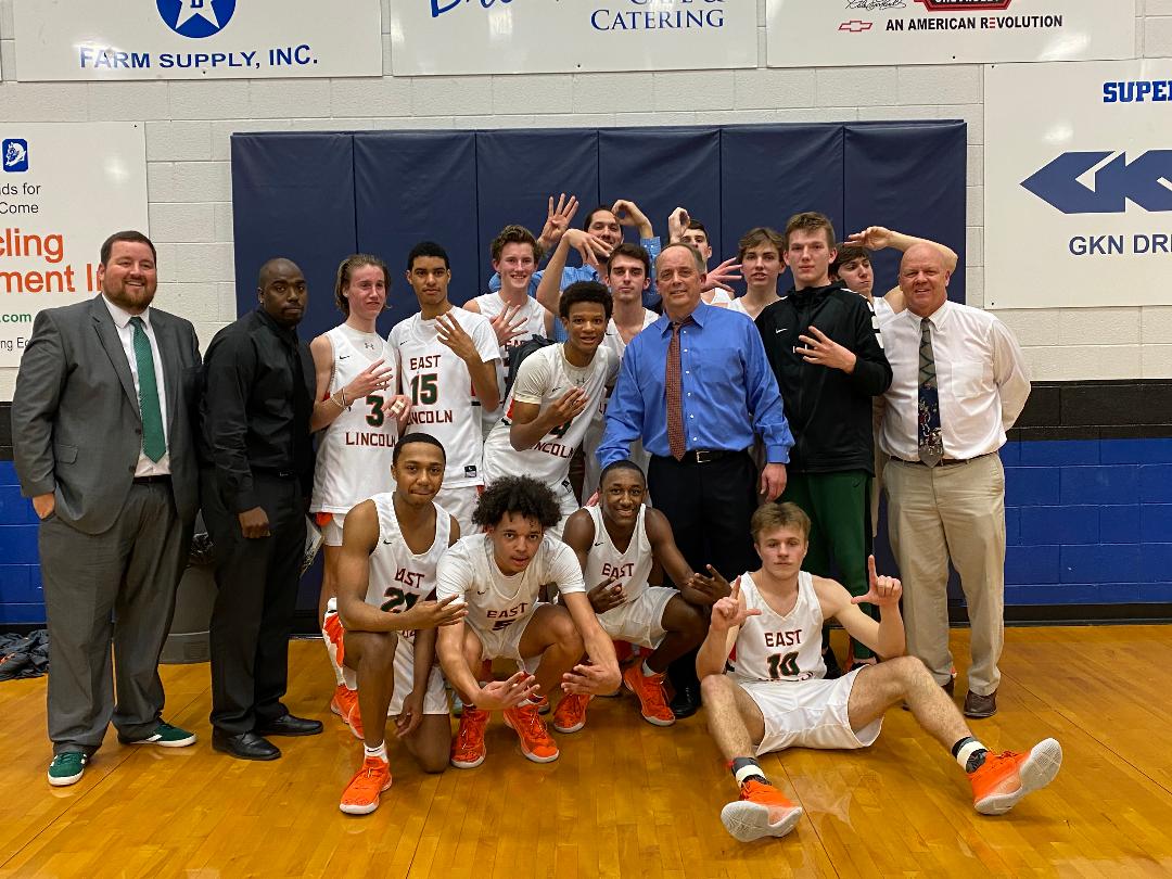 HIGH SCHOOL BOYS BASKETBALL E. Lincoln wins in OT for Hancock's 400th
