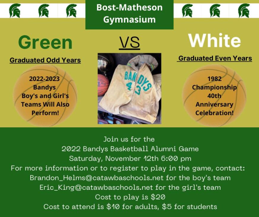 HIGH SCHOOL BASKETBALL Bandys sets Alumni Games to celebrate 1982